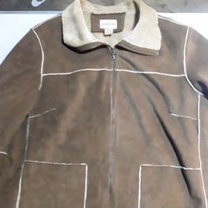 St. John's Bay Brown Jacket. Size Extra Large.